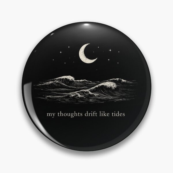 Item preview, My Thoughts Drift Like Tides designed and sold by ByKubraArt.