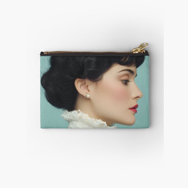 Item preview, 1920s Parisian Couture Fashion Portrait – Timeless French Elegance designed and sold by Mindrender.