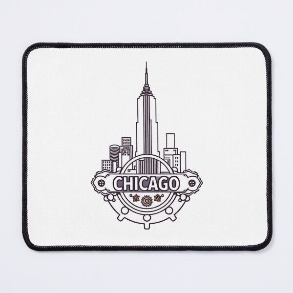 Item preview, Chicago Trinket Skyline Emblem designed and sold by sloophloop77.