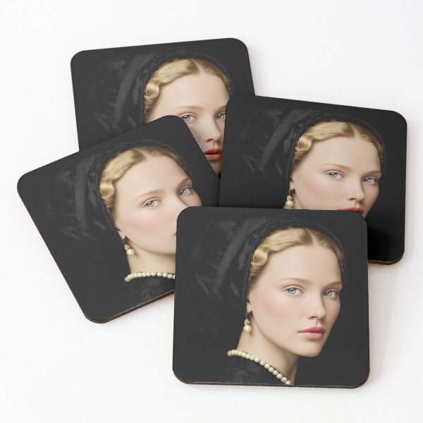 Item preview, Scottish Renaissance Queen Inspired Fashion Portrait – 16th Century Royal Elegance designed and sold by Mindrender.