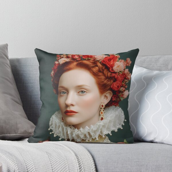 Item preview,  Scottish Renaissance Queen Inspired Fashion Portrait – 16th Century Royal Elegance designed and sold by Mindrender.