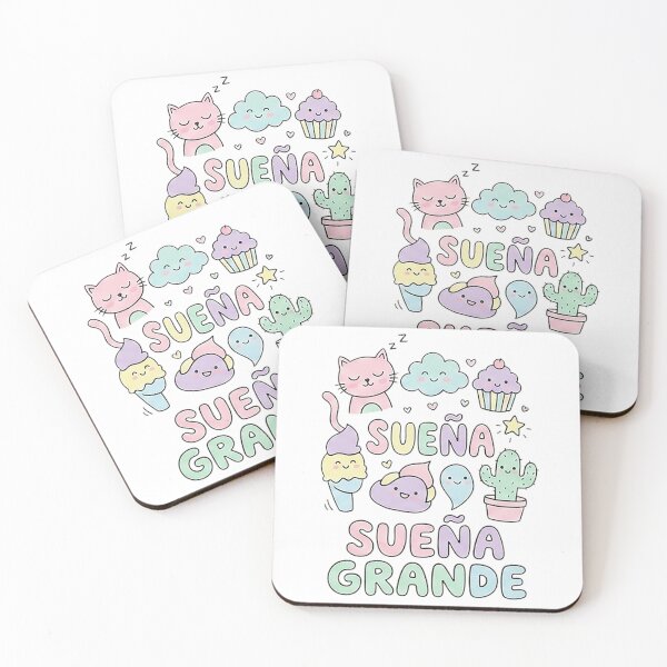 Item preview, Kawaii Dream Big Pastel Doodle Art designed and sold by Molcajetee.