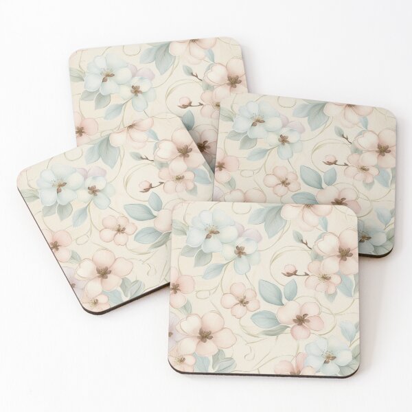 Item preview, Pastel floral phone case designed and sold by shlepyart.