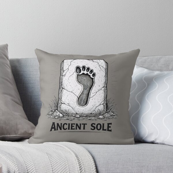 Item preview, Bigfoot Footprint Ancient Sole Vintage Sasquatch Art designed and sold by IvoryArtDesign.