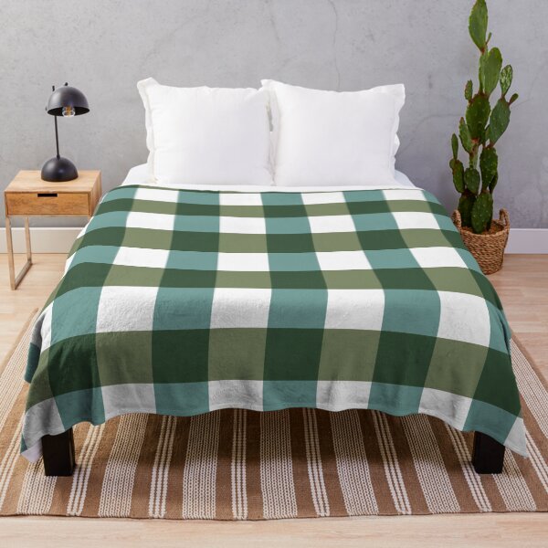 Item preview, Green and Teal Gingham designed and sold by KatelynDesigns-.