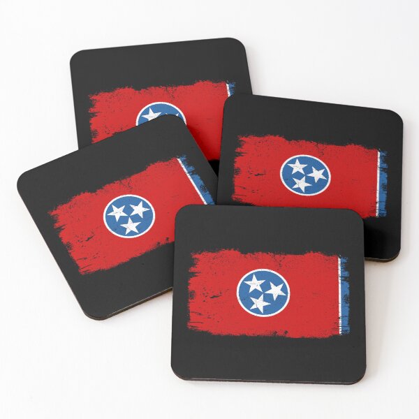 Item preview, Tennessee State Flag Distressed Vintage Tennessee designed and sold by farhanhafeez.