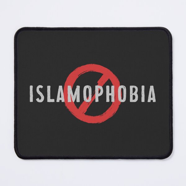 Item preview, Stop Islamophobia Prohibition Sign Social Justice Identity Statement designed and sold by Miniature Store.