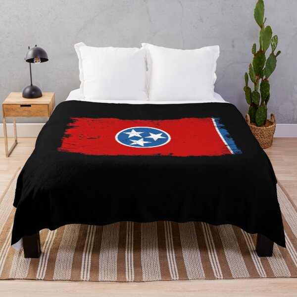 Item preview, Tennessee State Flag Distressed Vintage Tennessee designed and sold by farhanhafeez.