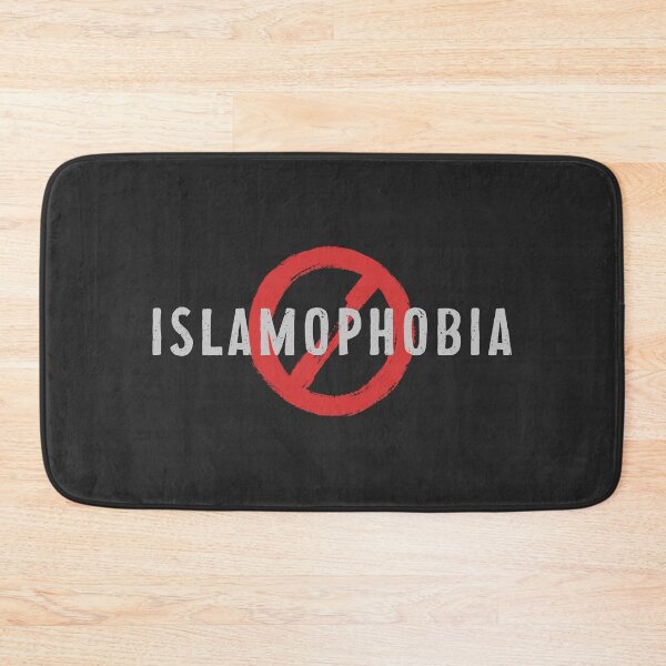 Item preview, Stop Islamophobia Prohibition Sign Social Justice Identity Statement designed and sold by Miniature Store.