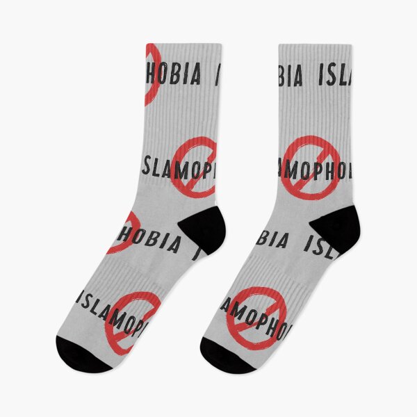 Item preview, Stop Islamophobia Prohibition Sign Social Justice Identity Statement designed and sold by Miniature Store.