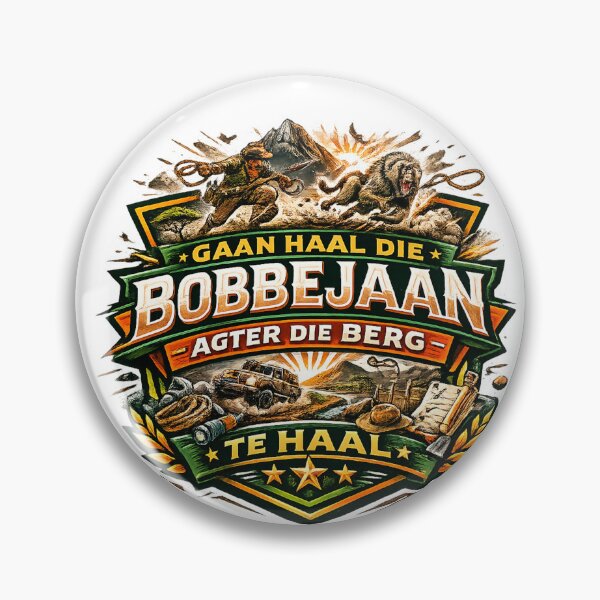 Item preview, Om die bobbejaan agter die berg te haal designed and sold by Throwing-Corn.
