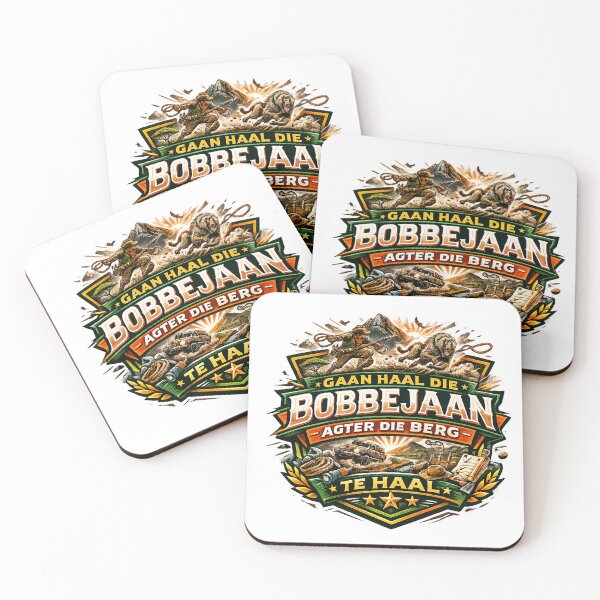Item preview, Om die bobbejaan agter die berg te haal designed and sold by Throwing-Corn.