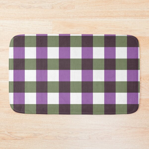 Item preview, Green and Purple Gingham designed and sold by KatelynDesigns-.
