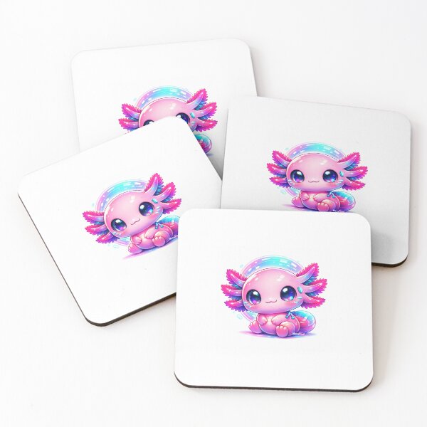 Item preview, Cute Cyberpunk Axolotl Neon Spirit designed and sold by MexaPixel.
