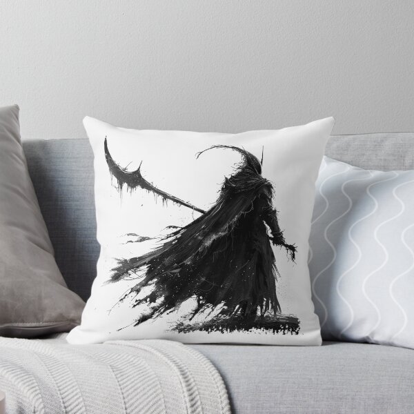 Item preview, Shadow Reaper Silhouette – Dark Gothic Wraith Tattoo Style Art designed and sold by inkoutninja.