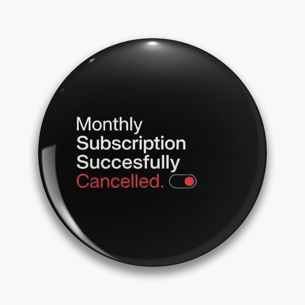 Item preview, Monthly subscription cancelled | Hysterectomy designed and sold by SocialStaticz.