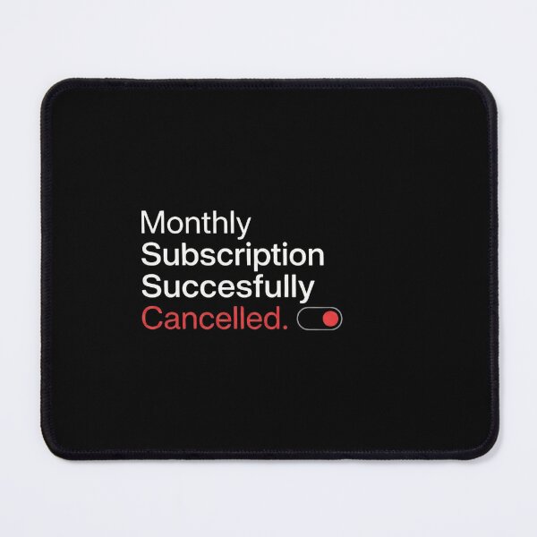 Item preview, Monthly subscription cancelled | Hysterectomy designed and sold by SocialStaticz.
