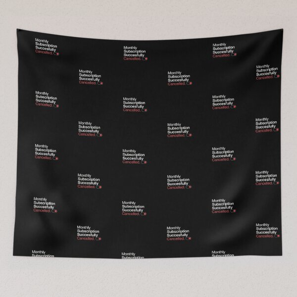 Item preview, Monthly subscription cancelled | Hysterectomy designed and sold by SocialStaticz.
