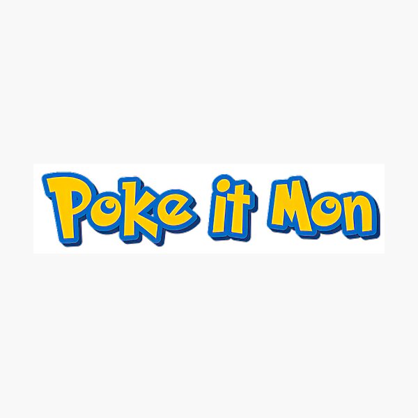 Item preview, Poke it Mon designed and sold by Vectors4U.