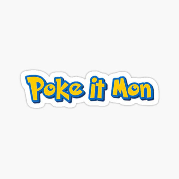 Item preview, Poke it Mon designed and sold by Vectors4U.