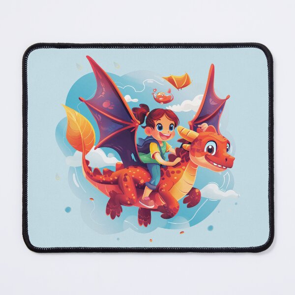 Item preview, Dragon Riding designed and sold by bubblyrainbow.