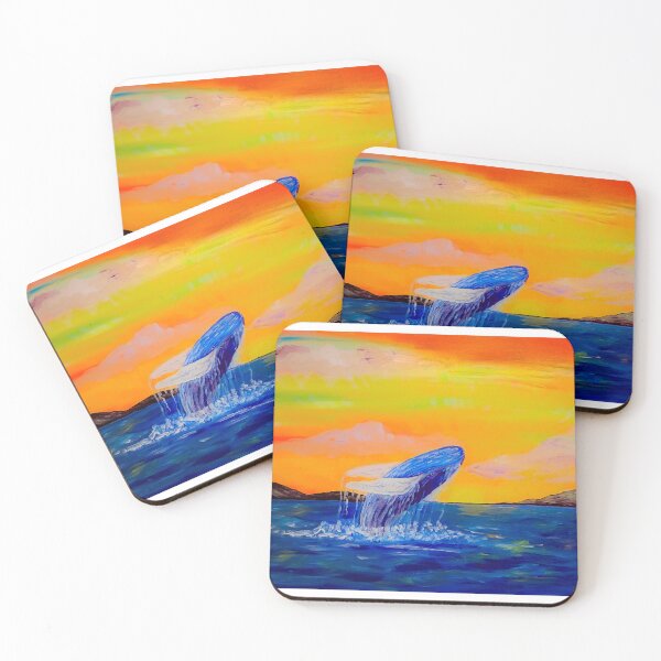 Item preview, Island Whale at Sunset designed and sold by AKlecticDesigns.
