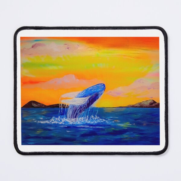 Item preview, Island Whale at Sunset designed and sold by AKlecticDesigns.
