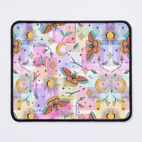 Item preview, Boho Butterfly Sun & Moon Pattern | Colorful Celestial Aesthetic | Boho Pattern | Butterfly | Sun | Moon designed and sold by SMHaven93.