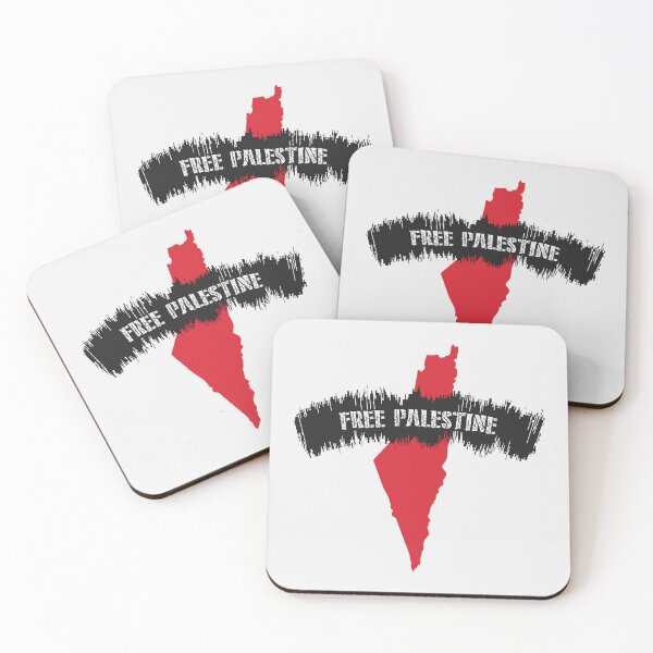 Item preview, Free Palestine Map Solidarity Bold Grunge Justice Statement Art designed and sold by Miniature Store.