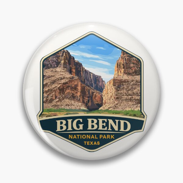 Item preview, Big Bend National Park Texas Sticker designed and sold by Gideon Emmerich.