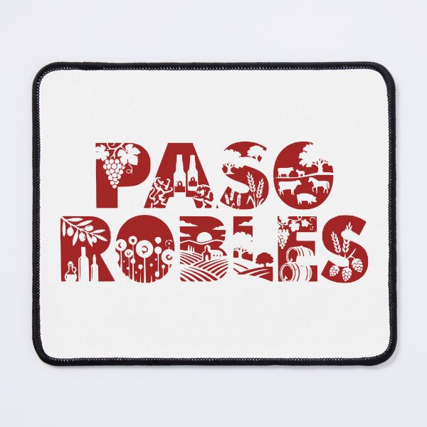 Item preview, Paso Robles California Lifestyle - Wine, Beer, Grapes, Hops, Olives, Food, Farms and Fun! designed and sold by Kathunk Designs.