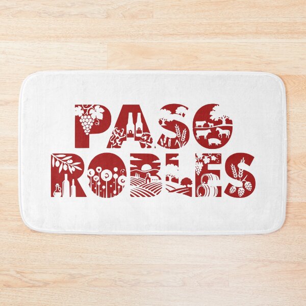 Item preview, Paso Robles California Lifestyle - Wine, Beer, Grapes, Hops, Olives, Food, Farms and Fun! designed and sold by Kathunk Designs.