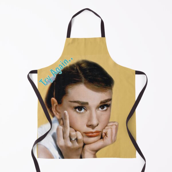 Item preview, Try Again - Audrey Hepburn Showing Middle Finger designed and sold by Vicky021.