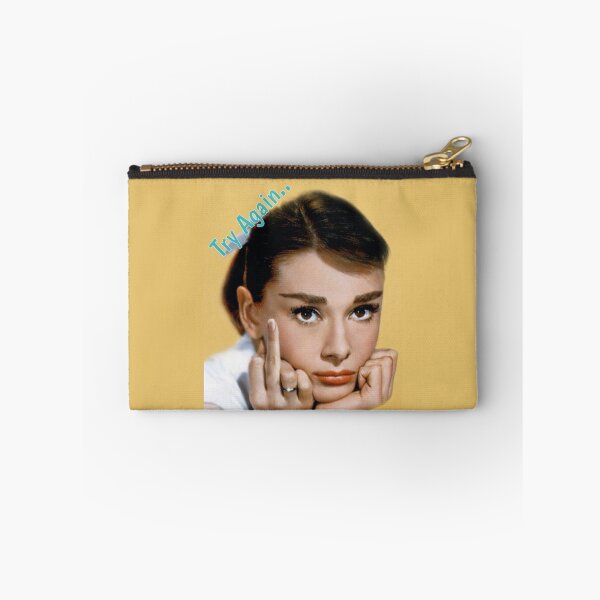 Item preview, Try Again - Audrey Hepburn Showing Middle Finger designed and sold by Vicky021.
