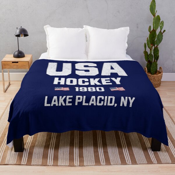 Item preview, USA Hockey 1980 - Lake Placid, NY - vintage designed and sold by Primotees.