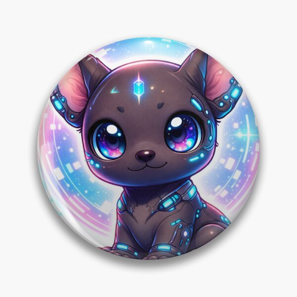 Item preview, Cute Cyberpunk Xolo Neon Spirit designed and sold by MexaPixel.