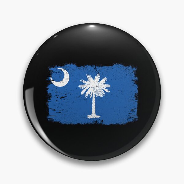 Item preview, South Carolina Flag Distressed Vintage South Carolinian designed and sold by farhanhafeez.