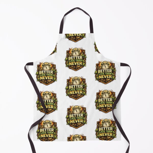 Item preview, Better late than never designed and sold by Throwing-Corn.
