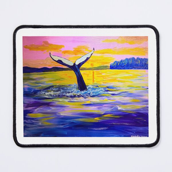 Item preview, Whale of a Tail at Sunset designed and sold by AKlecticDesigns.