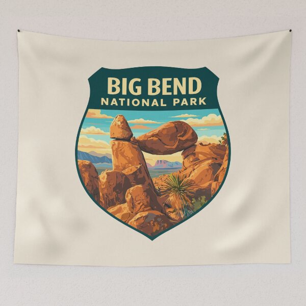 Item preview, Big Bend National Park Texas Sticker designed and sold by Gideon Emmerich.