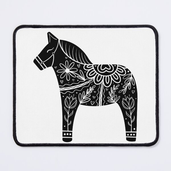 Item preview, Folk Horse designed and sold by Moonlit Fig Design.