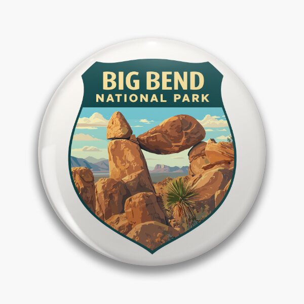 Item preview, Big Bend National Park Texas Sticker designed and sold by Gideon Emmerich.
