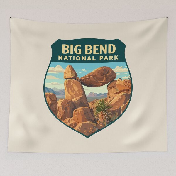 Item preview, Big Bend National Park Texas Sticker designed and sold by Gideon Emmerich.