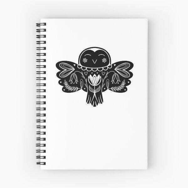 Item preview, Folk Owl designed and sold by Moonlit Fig Design.