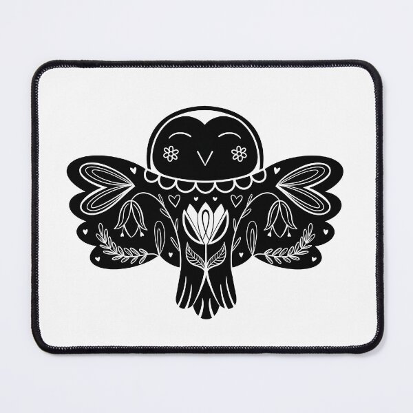 Item preview, Folk Owl designed and sold by Moonlit Fig Design.