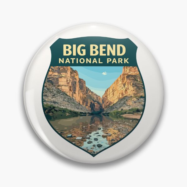 Item preview,  Big Bend National Park Texas Sticker designed and sold by Gideon Emmerich.