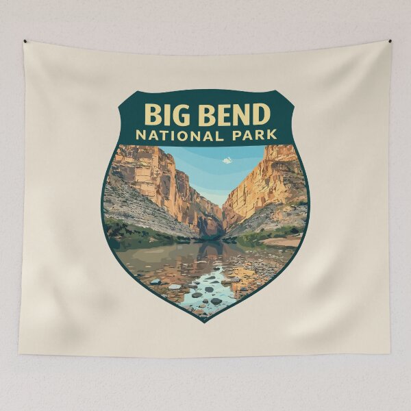 Item preview,  Big Bend National Park Texas Sticker designed and sold by Gideon Emmerich.