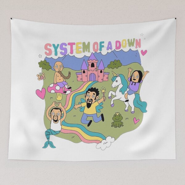 Item preview, Vintage System of A Down Colorfull designed and sold by NetaaAlesa.