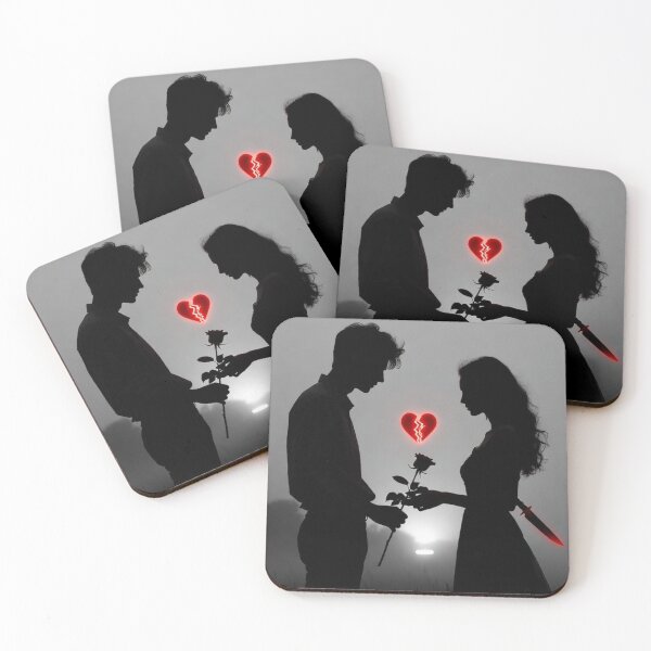 Item preview, Betrayal in Twilight – Dark Romantic Silhouette designed and sold by PixelVibe782.