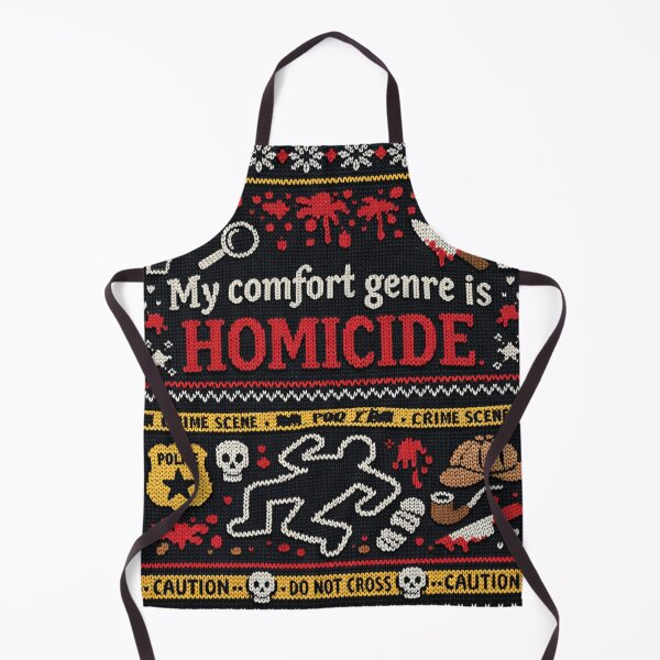 Item preview, My Comfort Genre is Homicide Knitting Pattern Design designed and sold by Mauswohn.